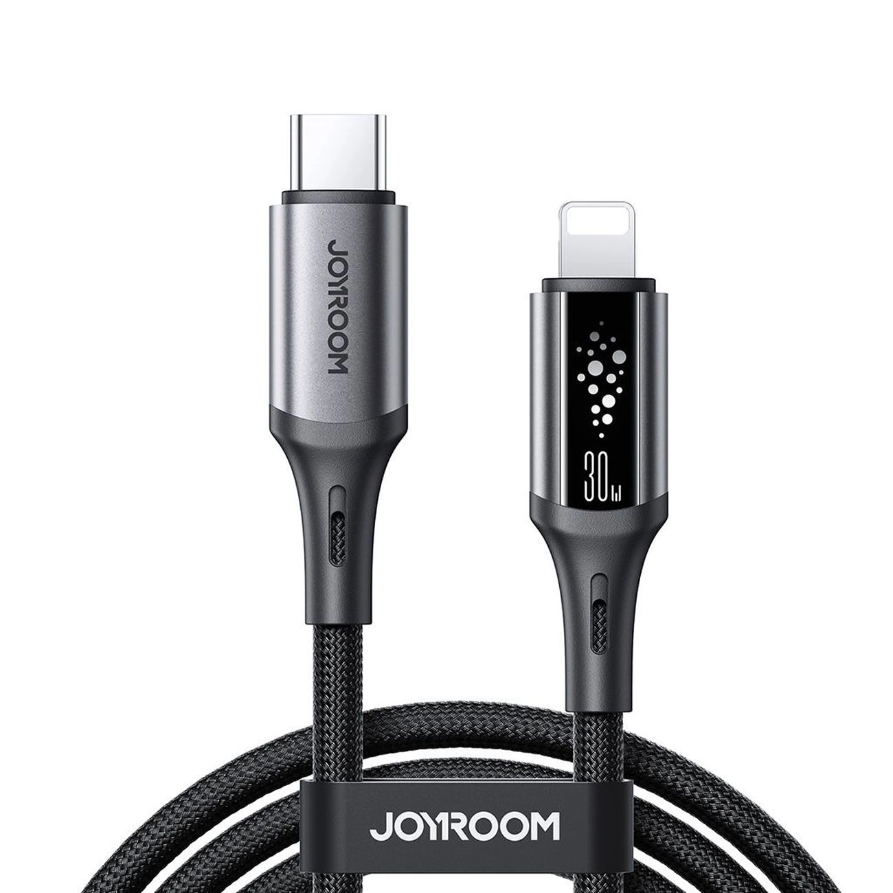 Kabel za podatke in polnjenje USB-C - Lightning Joyroom S-A60 StarTalk, 30W, 1.2m, črn