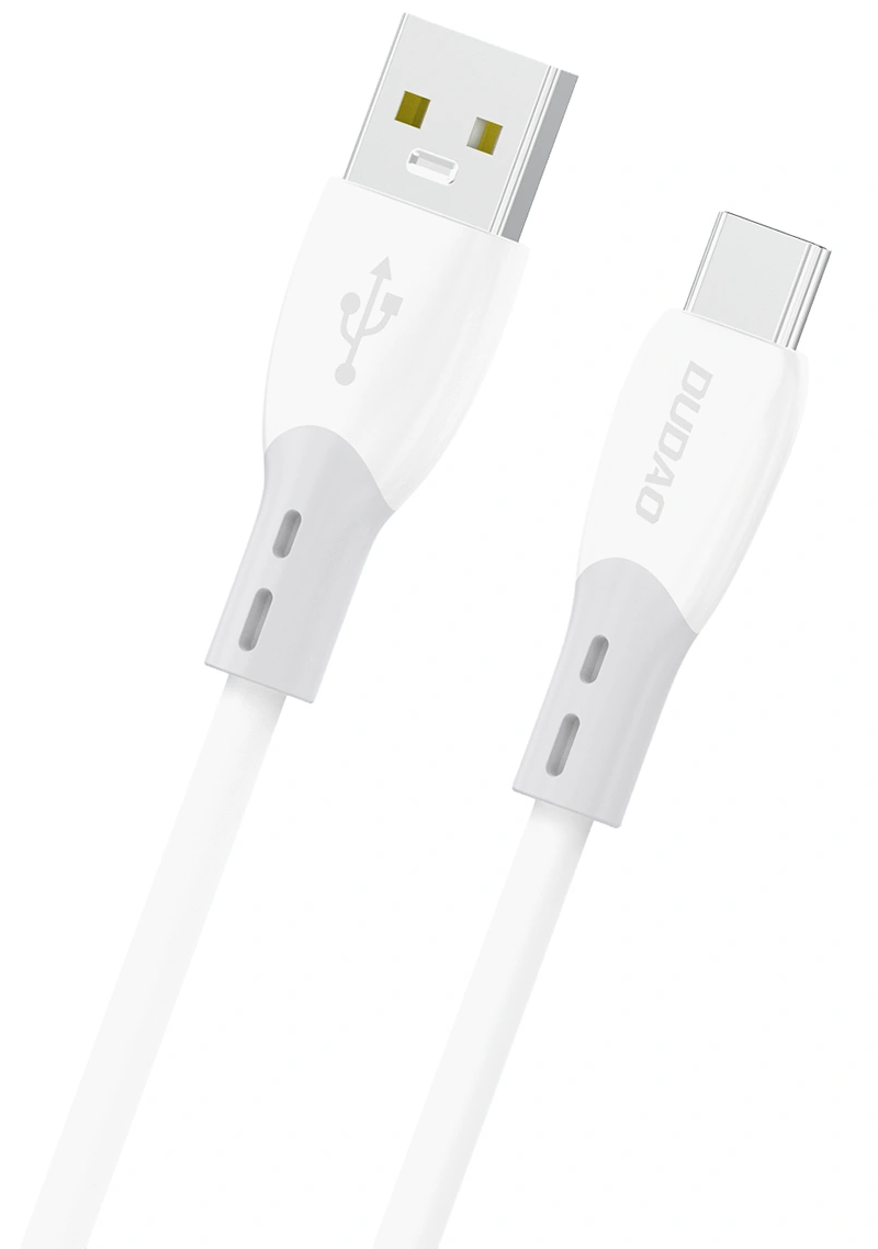 Kabel za podatke in polnjenje USB-A - USB-C Dudao L25ST, 100W, 1m, Bel