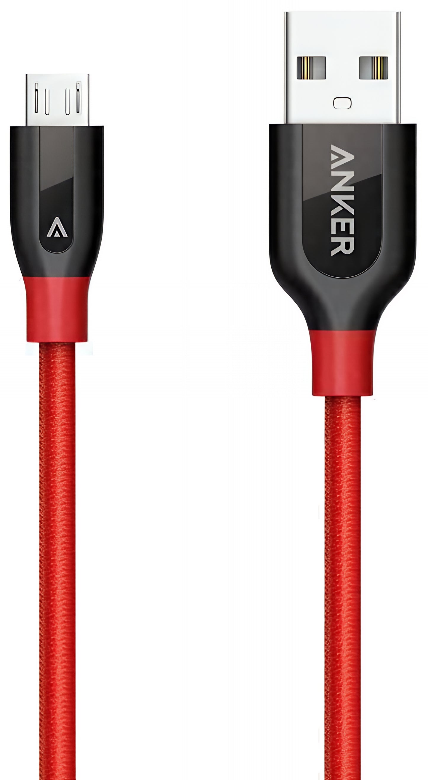Kabel za podatke in polnjenje USB-A - microUSB Anker PowerLine+, 18W, 0.91m, Rdeč A8142G91