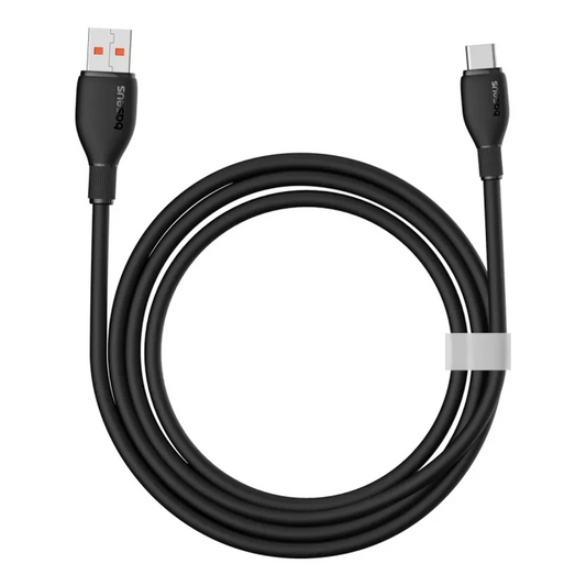 Kabel za podatke in polnjenje USB-A - USB-C Baseus Pudding, 100W, 1.2m, Črn P10355703111-00