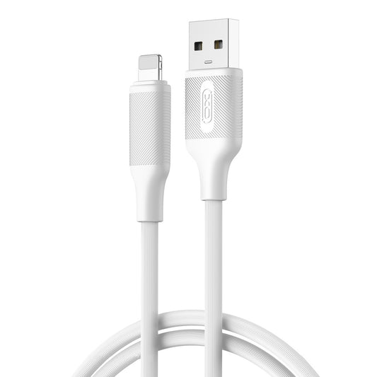 Kabel za podatke in polnjenje USB-A - Lightning XO Design NB265, 12W, 1m, Bel