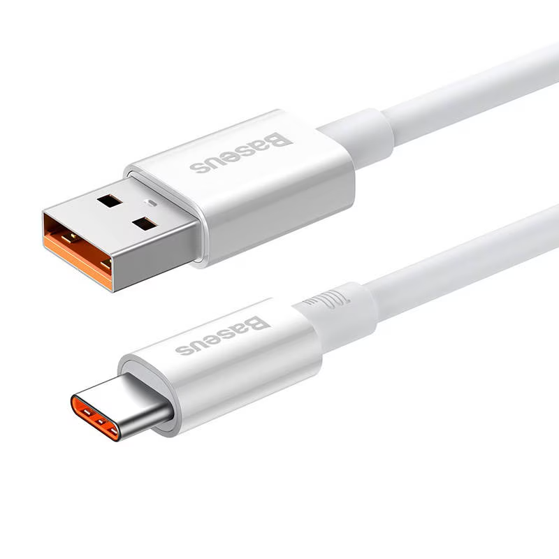 Kabel za podatke in polnjenje USB-A - USB-C Baseus Superior Series, 100W, 1m, Bel P10320102214-01