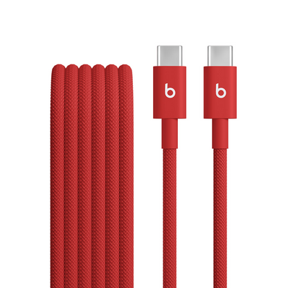 Kabel za podatke in polnjenje USB-C - USB-C Beats, 1,5 m, rdeč MDGF4ZM/A