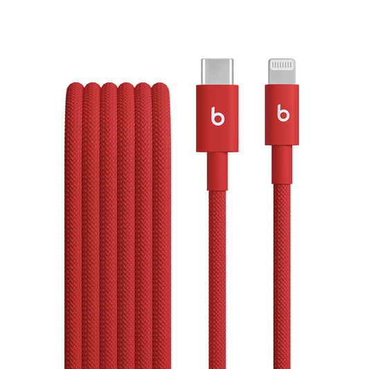 Kabel za podatke in polnjenje USB-C - Lightning Beats, 1,5 m, Rdeč MFEH4ZM/A