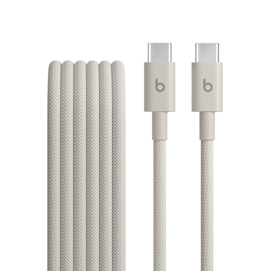 Kabel za podatke in polnjenje USB-C - USB-C Beats, 1.5m, Bež MDGD4ZM/A
