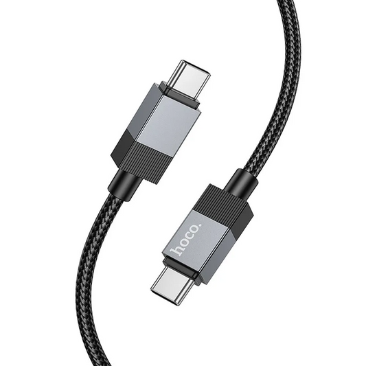 USB-C podatkovni in polnilni kabel - USB-C HOCO X110, 60W, 1m, črn