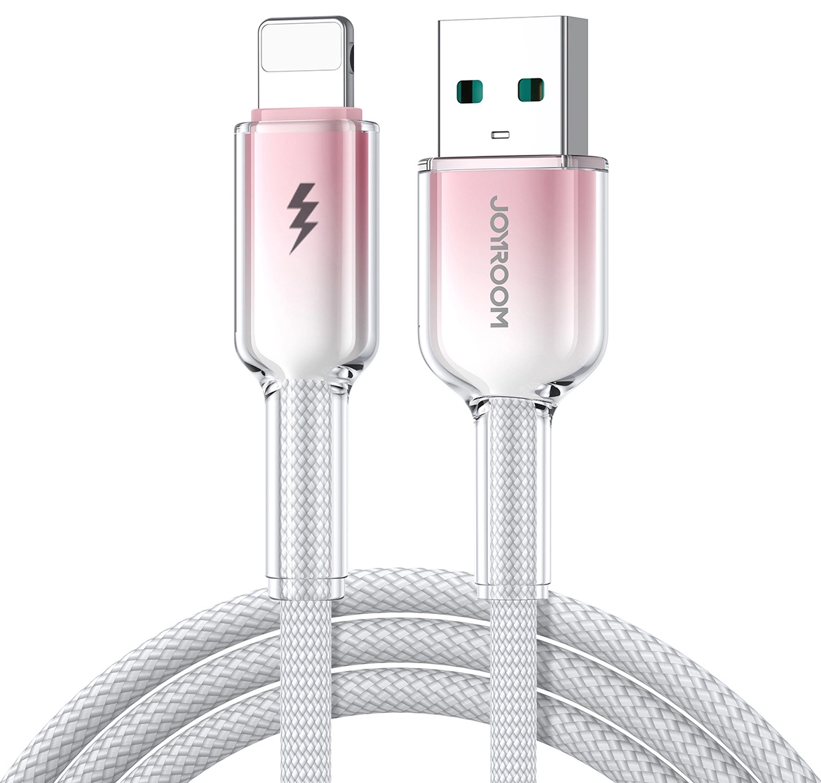 USB-A - Lightning podatkovni in polnilni kabel Joyroom S-A42, 18W, 1,2 m, bel