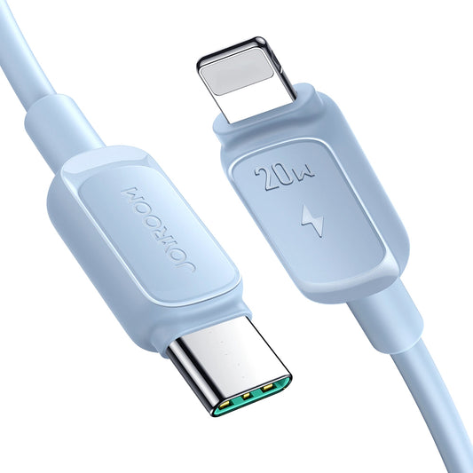 USB-C na Lightning podatkovni in polnilni kabel Joyroom S-A14, 20W, 1,2 m, modra