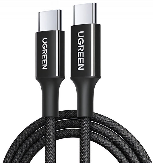 Podatkovni in polnilni kabel USB-C - USB-C UGREEN L502, 100W, 2m, črn