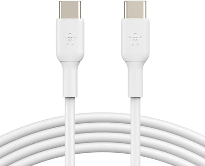 Podatkovni in polnilni kabel USB-C - USB-C Belkin BoostCharge, 60W, 2m, bel CAB003bt2MWH