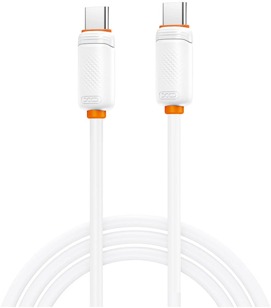 USB-C Data and Charging Cable - USB-C XO Design NB-Q302B, 60W, 1m, White