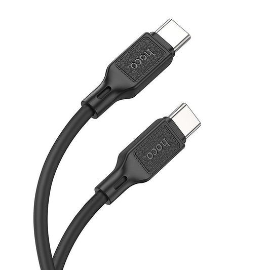Podatkovni in polnilni kabel USB-C - USB-C HOCO X90, 60W, 1m, Črn