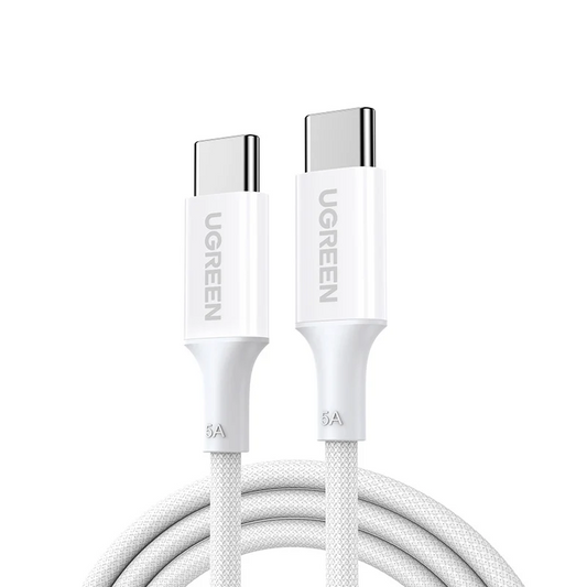 USB-C podatkovni in polnilni kabel - USB-C UGREEN L502 (35221), 100W, 2m, bel
