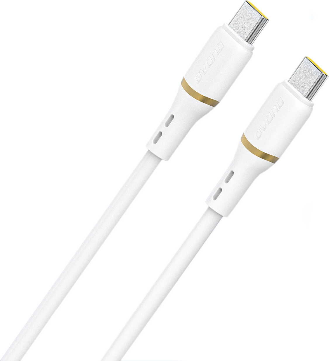USB-C podatkovni in polnilni kabel - USB-C Dudao L25C, 30W, 1m, bel