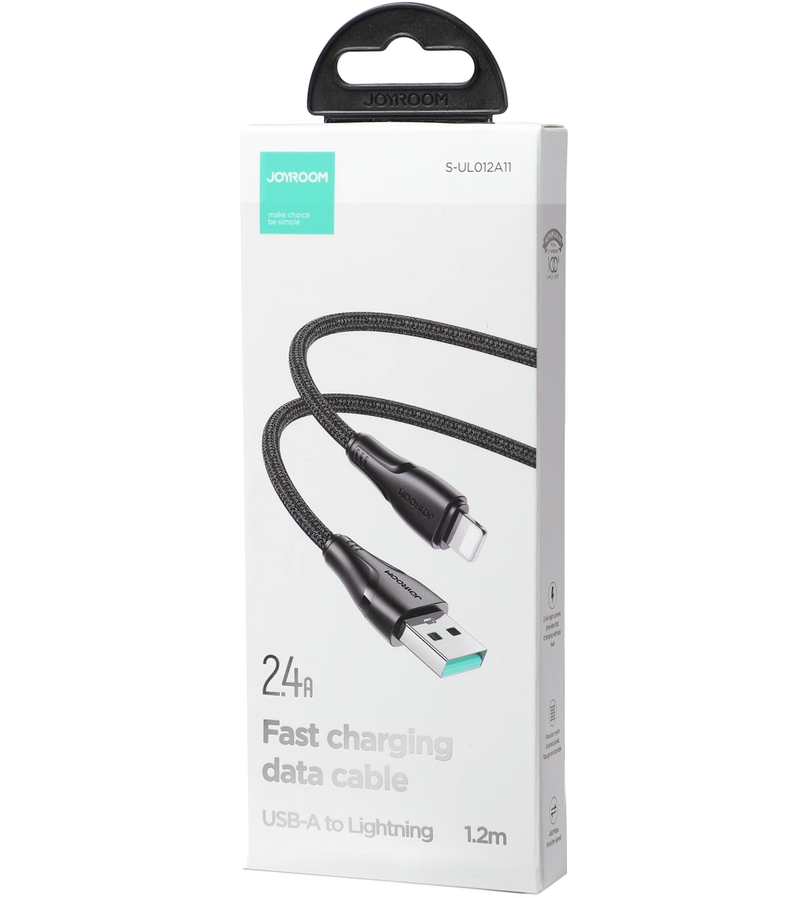 Kabel za podatke in polnjenje USB-A - Lightning Joyroom S-A11, 18W, 1.2m, črn