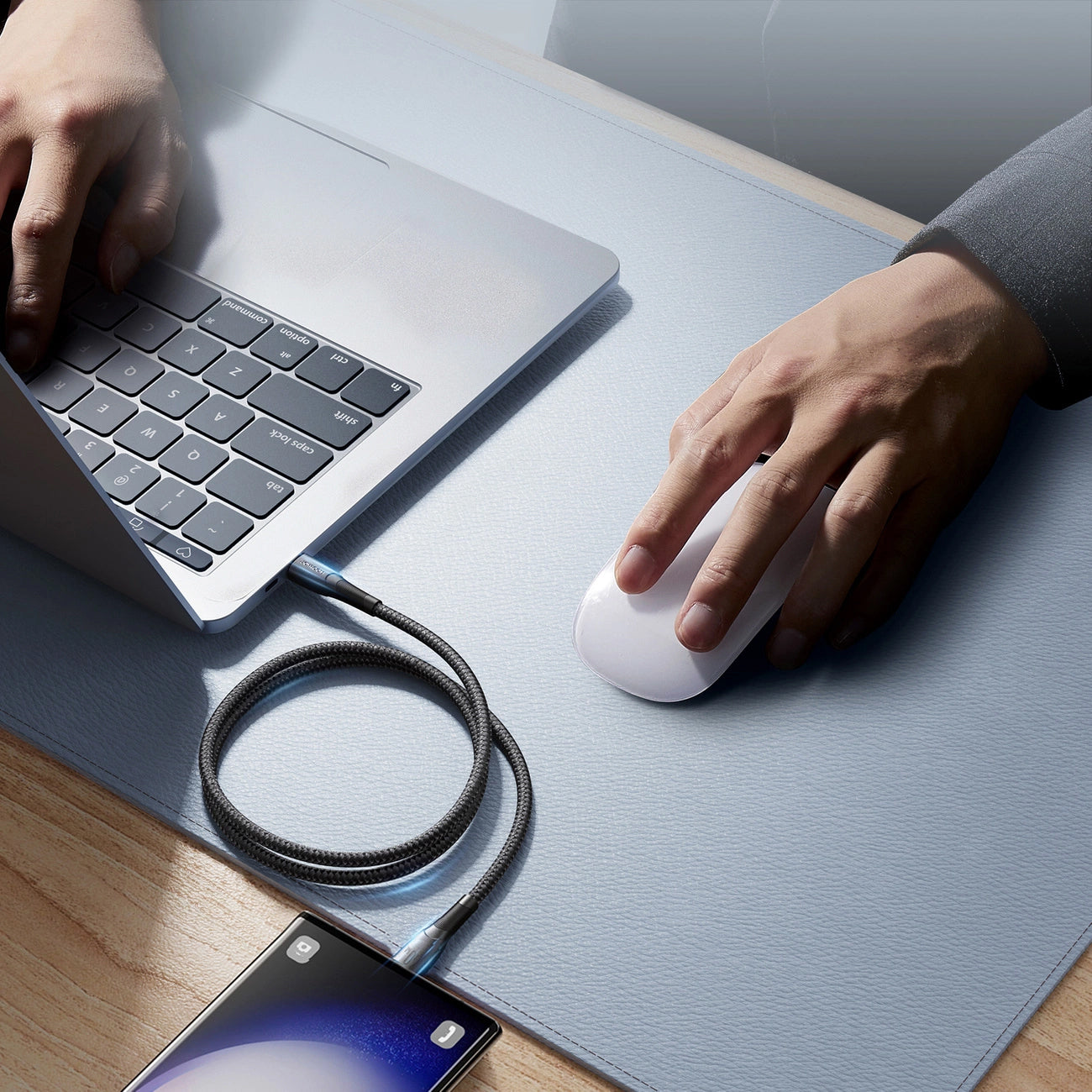 Kabel za podatke in polnjenje USB-C - USB-C Joyroom S-A32, 60W, 1m, črn