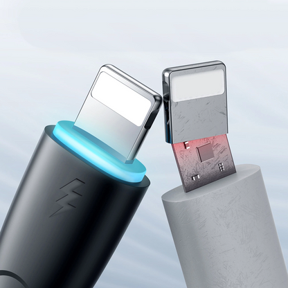 Joyroom SA32-AL3 USB-A–Lightning kabel za prenos podatkov in polnjenje, 18 W, 1 m, črn