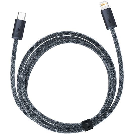 USB-C to Lightning Data and Charging Cable - Baseus Dynamic Series, 20W, 1m, Gray CALD000016