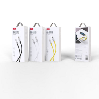 Kabel za prenos podatkov in polnjenje USB-A - USB-C XO Design NB251, 18W, 1m, črn