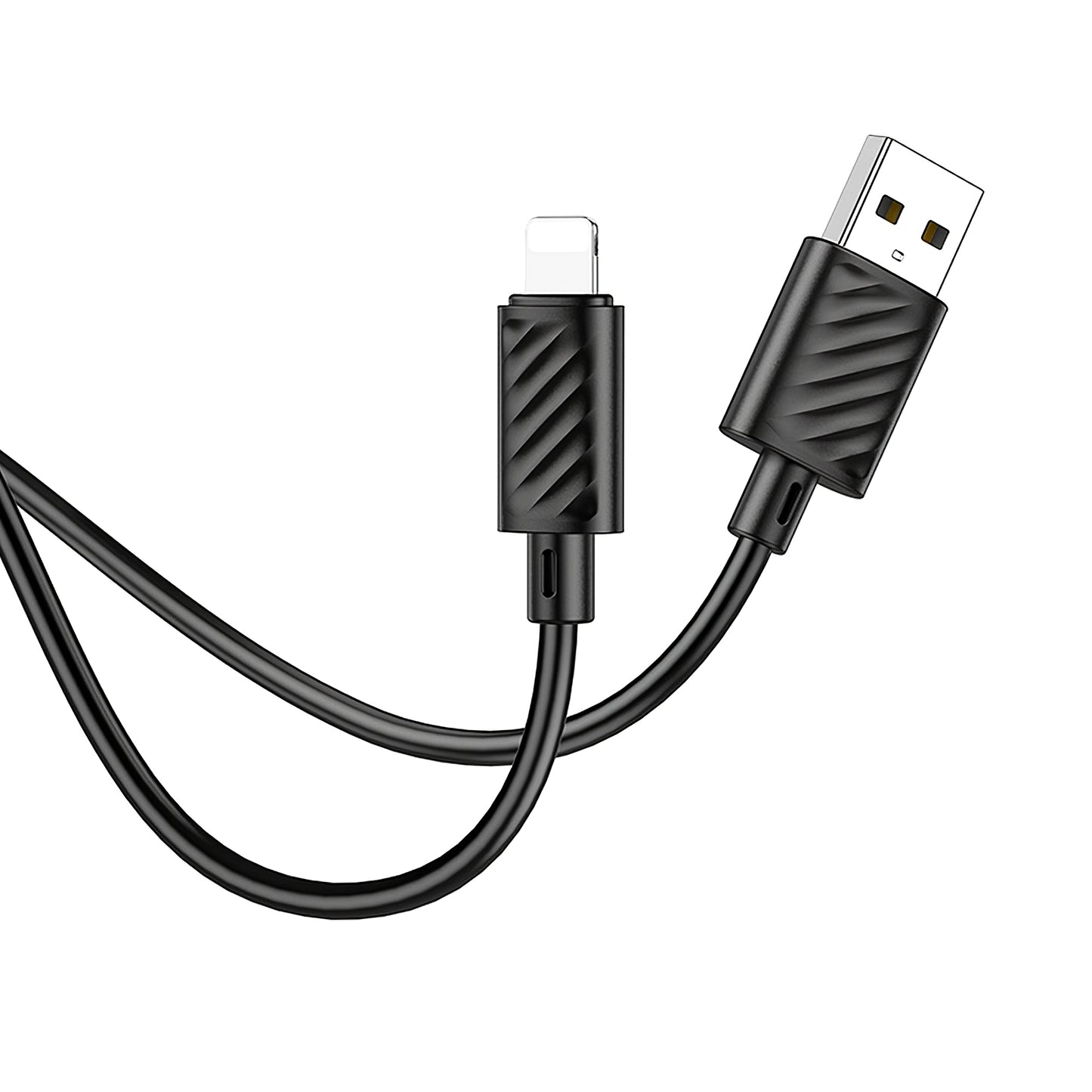 Podatkovni in polnilni kabel USB-A - Lightning HOCO X88, 18 W, 1 m, črn 