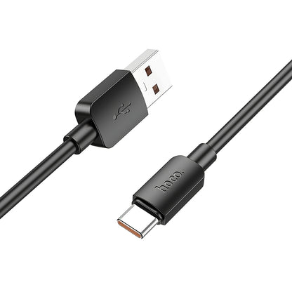 Podatkovni in polnilni kabel USB-A - USB-C HOCO X96, 100 W, 1 m, črn 