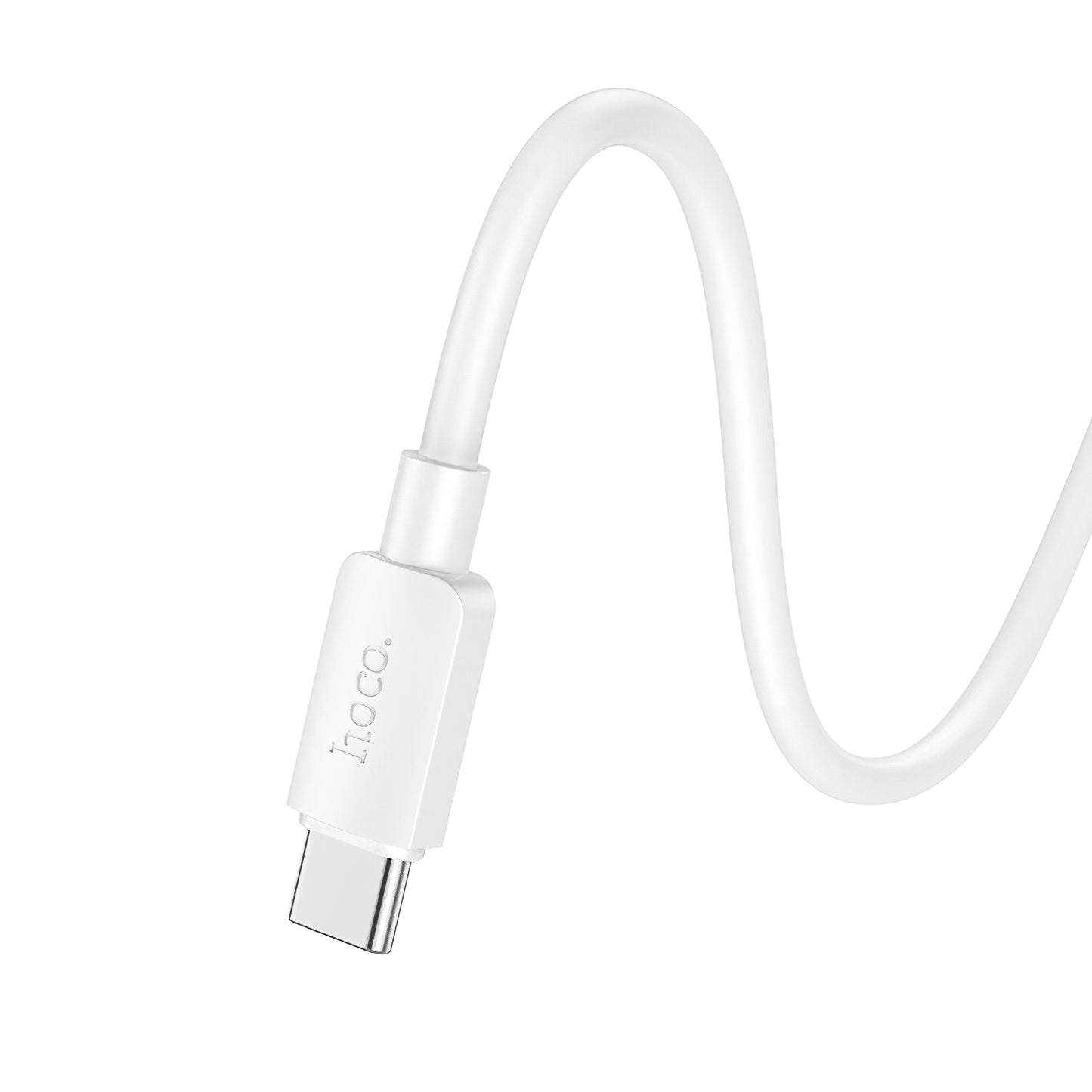 Kabel za prenos podatkov in polnjenje USB-A - USB-C HOCO X96, 27W, 1m, Bel