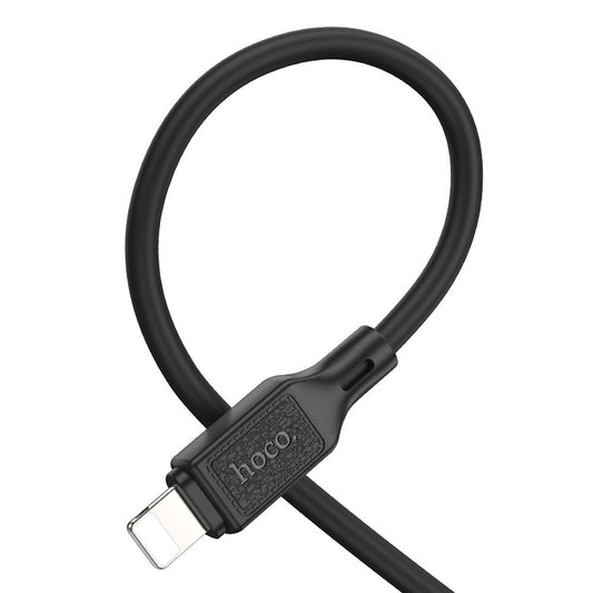 Kabel za prenos podatkov in polnjenje USB-A - Lightning HOCO X90, 18W, 1m, črn