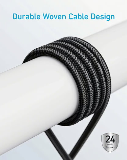 USB-C Data and Charging Cable - USB-C Anker 310, 240W, 0.9m, Black A81D5H11 