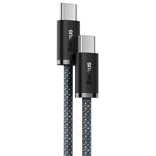 Podatkovni in polnilni kabel USB-C - USB-C Baseus Dynamic Series, 100 W, 2 m, siv CALD000316