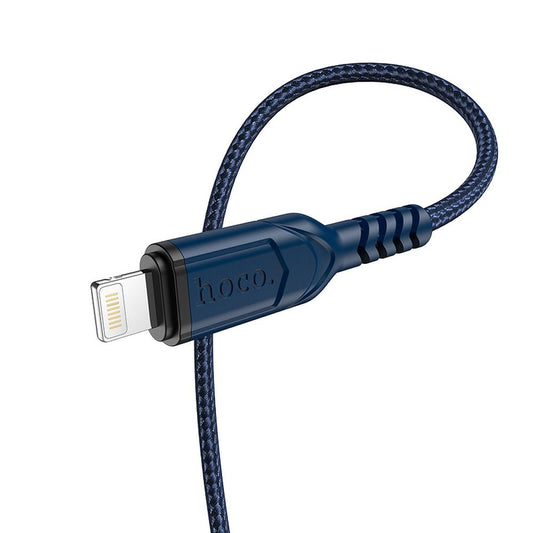 Kabel za podatke in polnjenje USB-A - Lightning HOCO X59 Victory, 18W, 1m, Modra