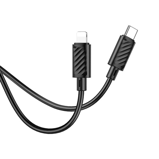 Kabel za podatke in polnjenje USB-C - Lightning HOCO X88, 20W, 1m, črn