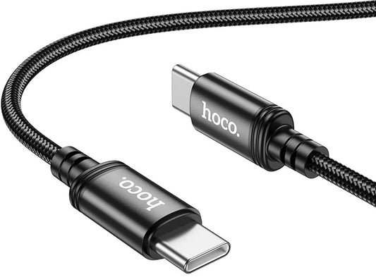 Kabel za podatke in polnjenje USB-C - USB-C HOCO X89, 60W, 2m, črn