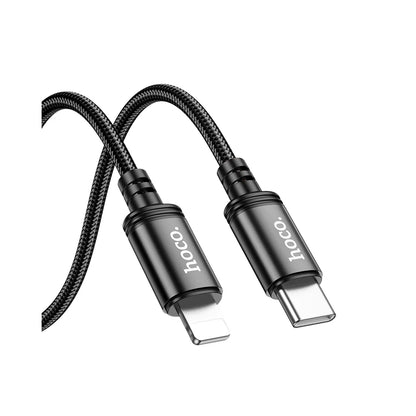 Kabel za podatke in polnjenje USB-C - Lightning HOCO X89, 27W, 2m, črn