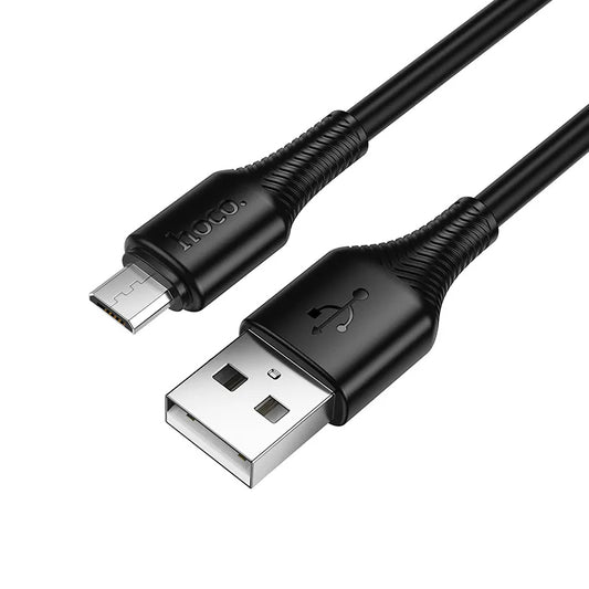 Kabel za podatke in polnjenje USB-A - microUSB HOCO X120, 18W, 1m, črn