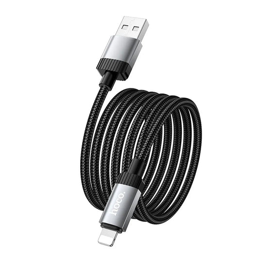 Kabel za podatke in polnjenje USB-A - Lightning HOCO X117, 18W, 1m, črn