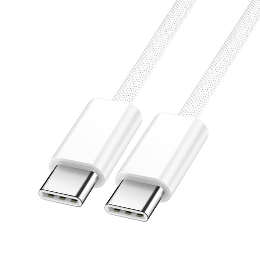 Kabel za podatke in polnjenje USB-C - USB-C BWOO BO-X284, 60W, 2m, Bel