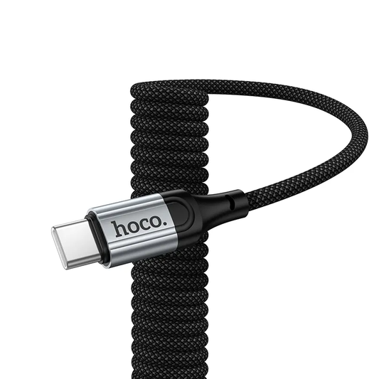 Kabel za podatke in polnjenje USB-C - USB-C HOCO X121, 60W, 1.5m, črn