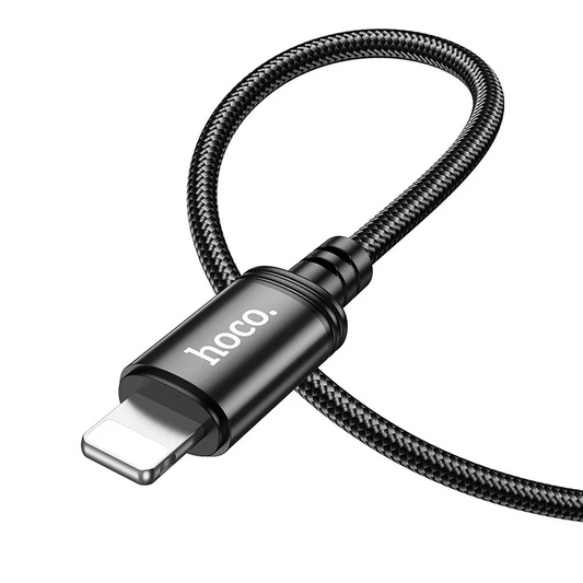 Kabel za podatke in polnjenje USB-A - Lightning HOCO X89, 18W, 1m, črn