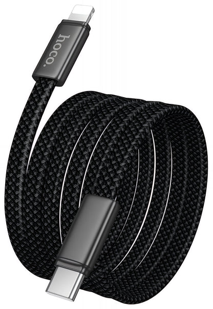 Kabel za podatke in polnjenje USB-C - Lightning HOCO X125, 30W, 1m, črn