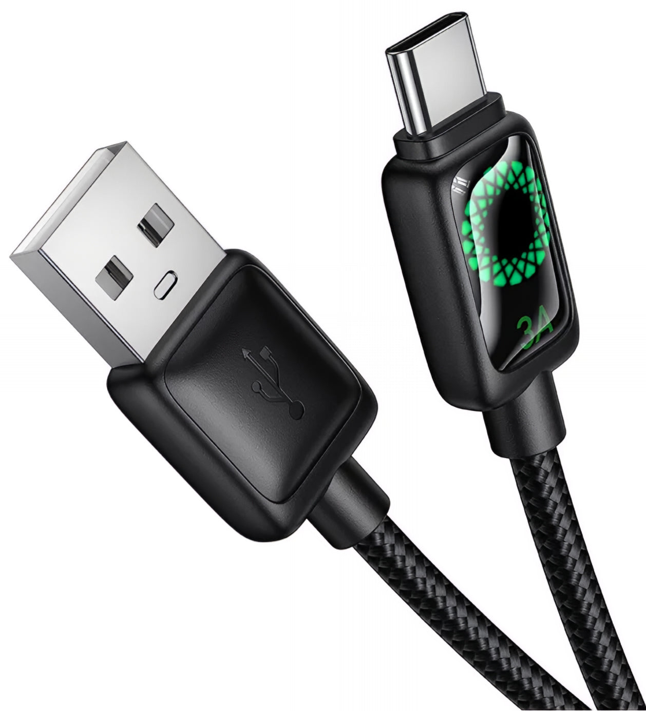 Kabel za podatke in polnjenje USB-A - USB-C HOCO U146, 36W, 1.2m, črn
