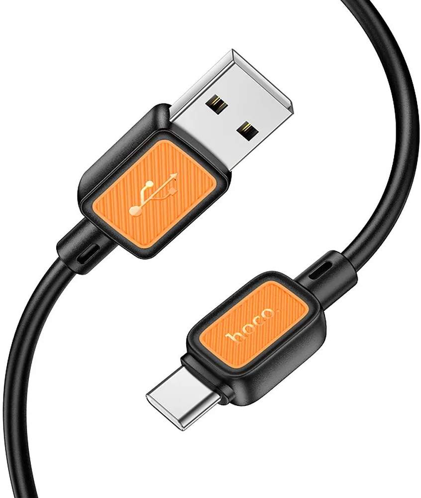 Kabel za podatke in polnjenje USB-A - USB-C HOCO X108, 18W, 1m, črn