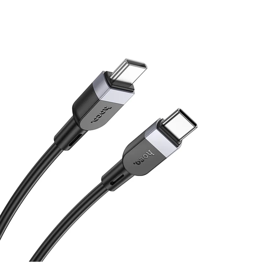Kabel za podatke in polnjenje USB-C - USB-C HOCO X109, 60W, 1m, črn