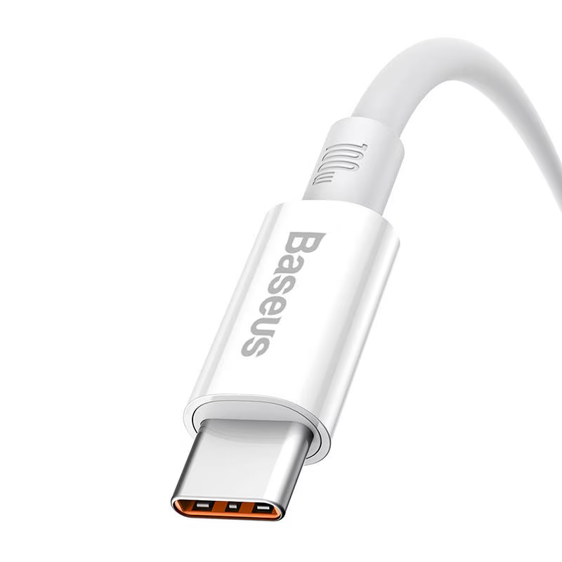 Kabel za podatke in polnjenje USB-A - USB-C Baseus Superior Series, 100W, 1m, Bel P10320102214-01