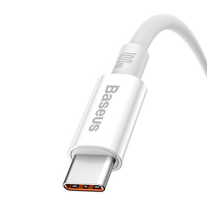 Kabel za podatke in polnjenje USB-A - USB-C Baseus Superior Series, 100W, 1m, Bel P10320102214-01