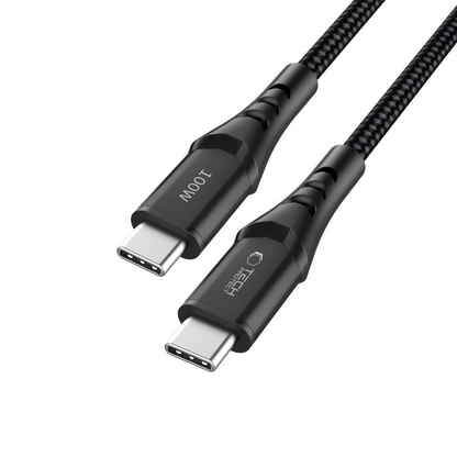 USB-C podatkovni in polnilni kabel - USB-C Tech-Protect UB11T Ultraboost, 100W, 2m, črn