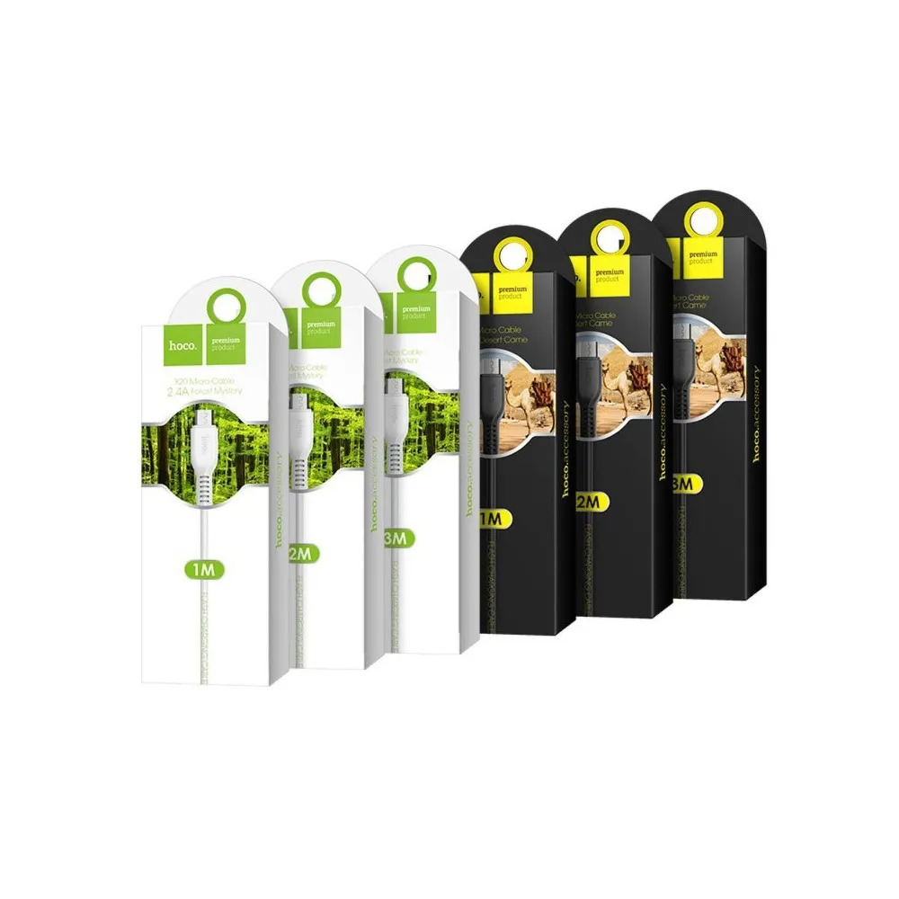 Kabel za podatke in polnjenje USB-A - USB-C HOCO Flash X20, 18W, 2m, črn