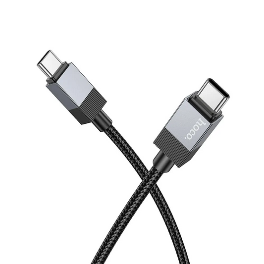 USB-C podatkovni in polnilni kabel - USB-C HOCO X110, 60W, 1m, črn