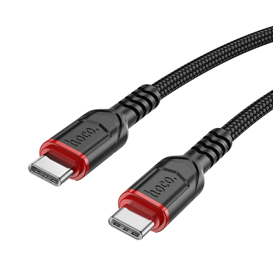 Podatkovni in polnilni kabel USB-C - USB-C HOCO X59 Victory, 60W, 3m, Črn