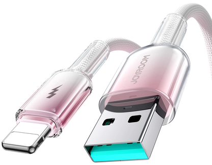 USB-A - Lightning podatkovni in polnilni kabel Joyroom S-A42, 18W, 1,2 m, bel