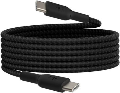 Podatkovni in polnilni kabel USB-C - USB-C Belkin BoostCharge Pro, 60W, 2m, črn CAB004bt2MBK